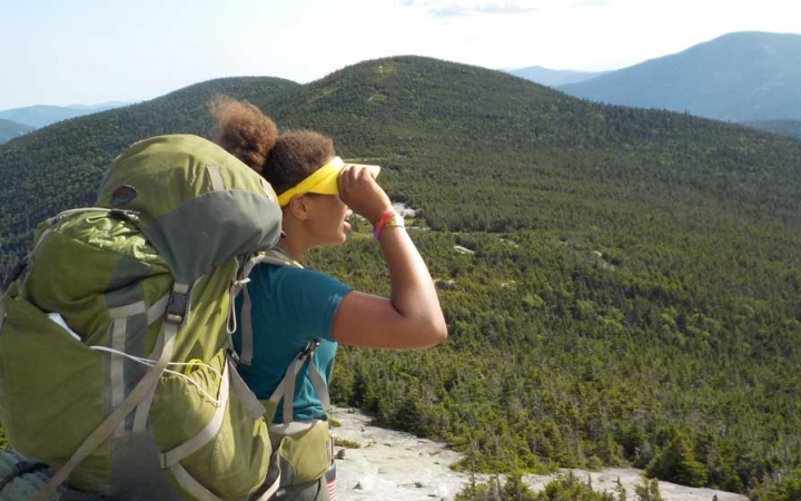 girls reflect on backpacking trip